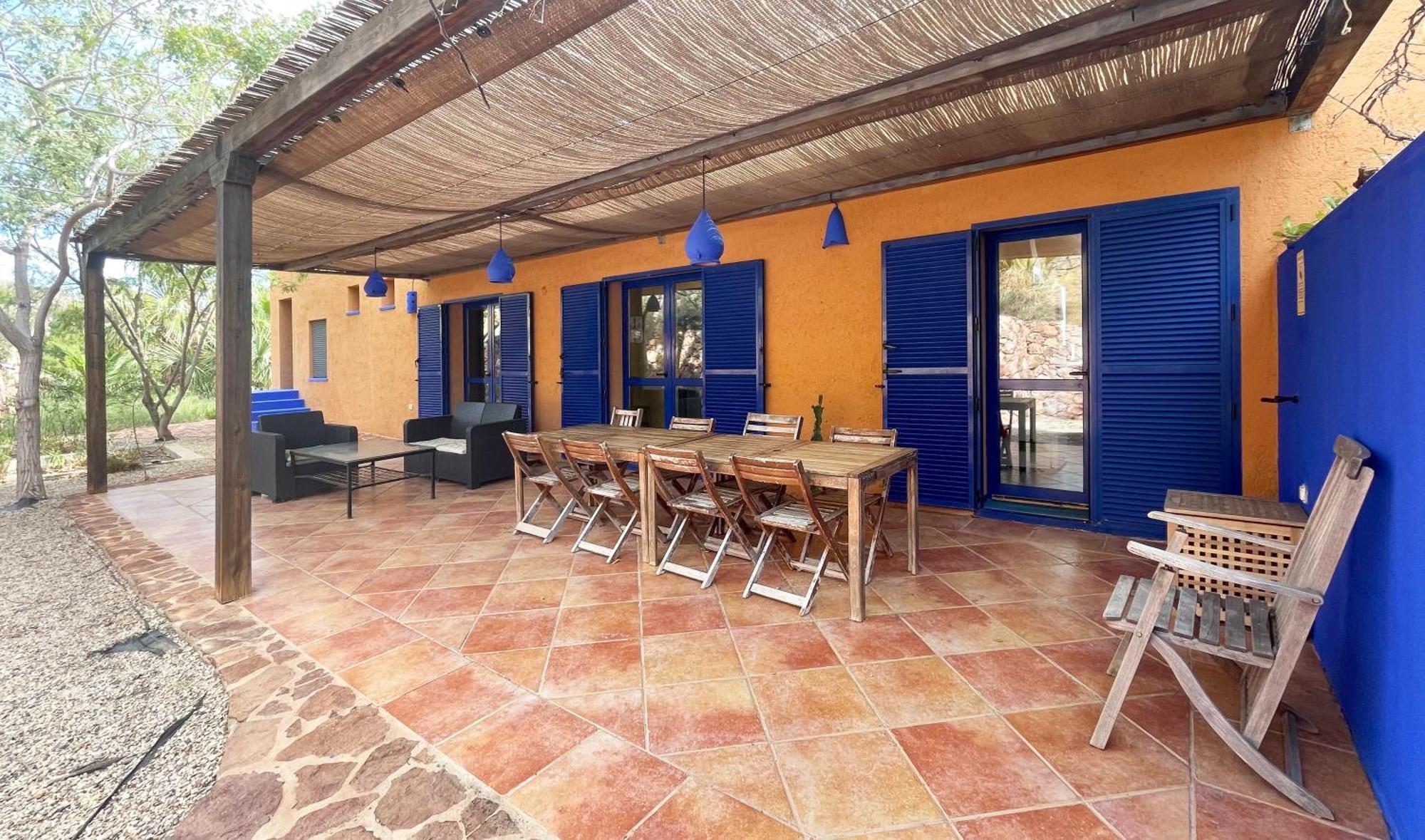 El Risco Colorado, Cabo De Gata Villa Rodalquilar Buitenkant foto
