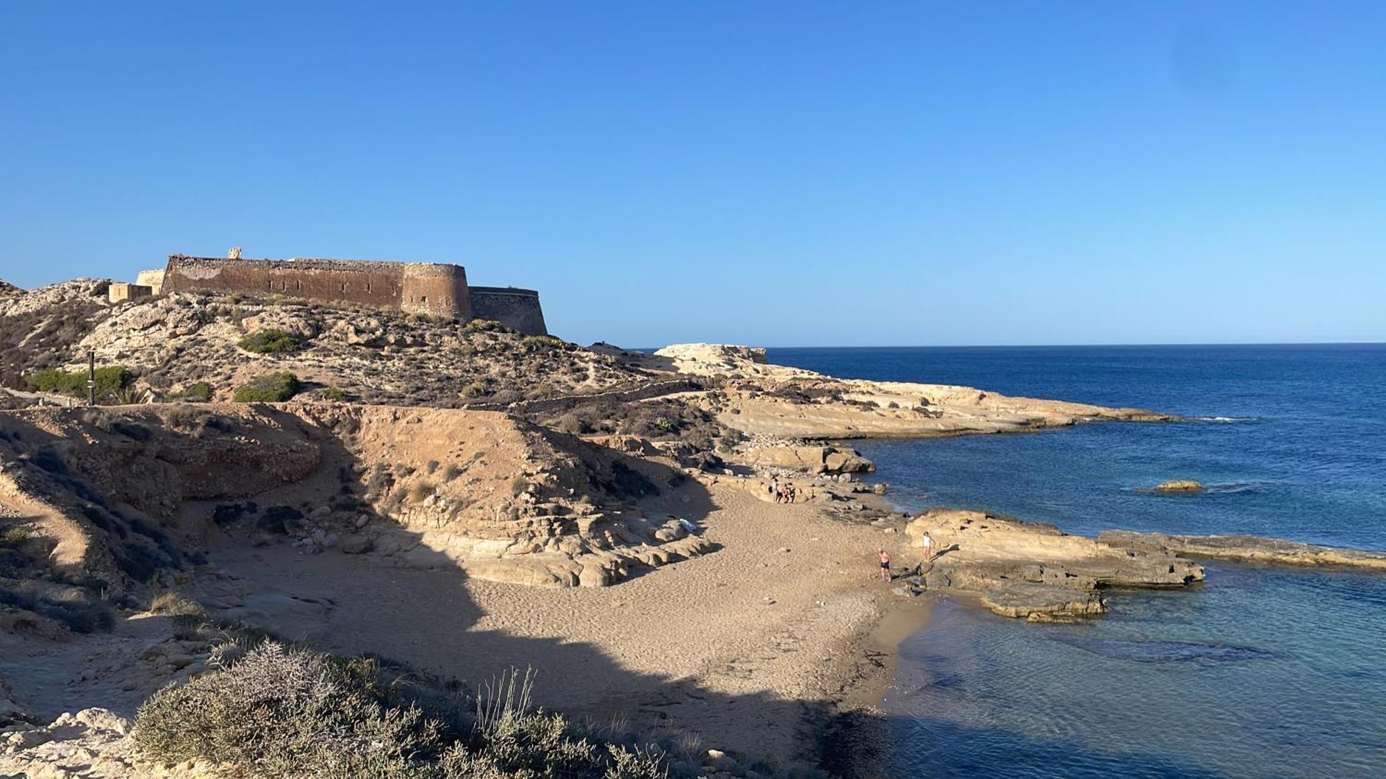 El Risco Colorado, Cabo De Gata Villa Rodalquilar Buitenkant foto