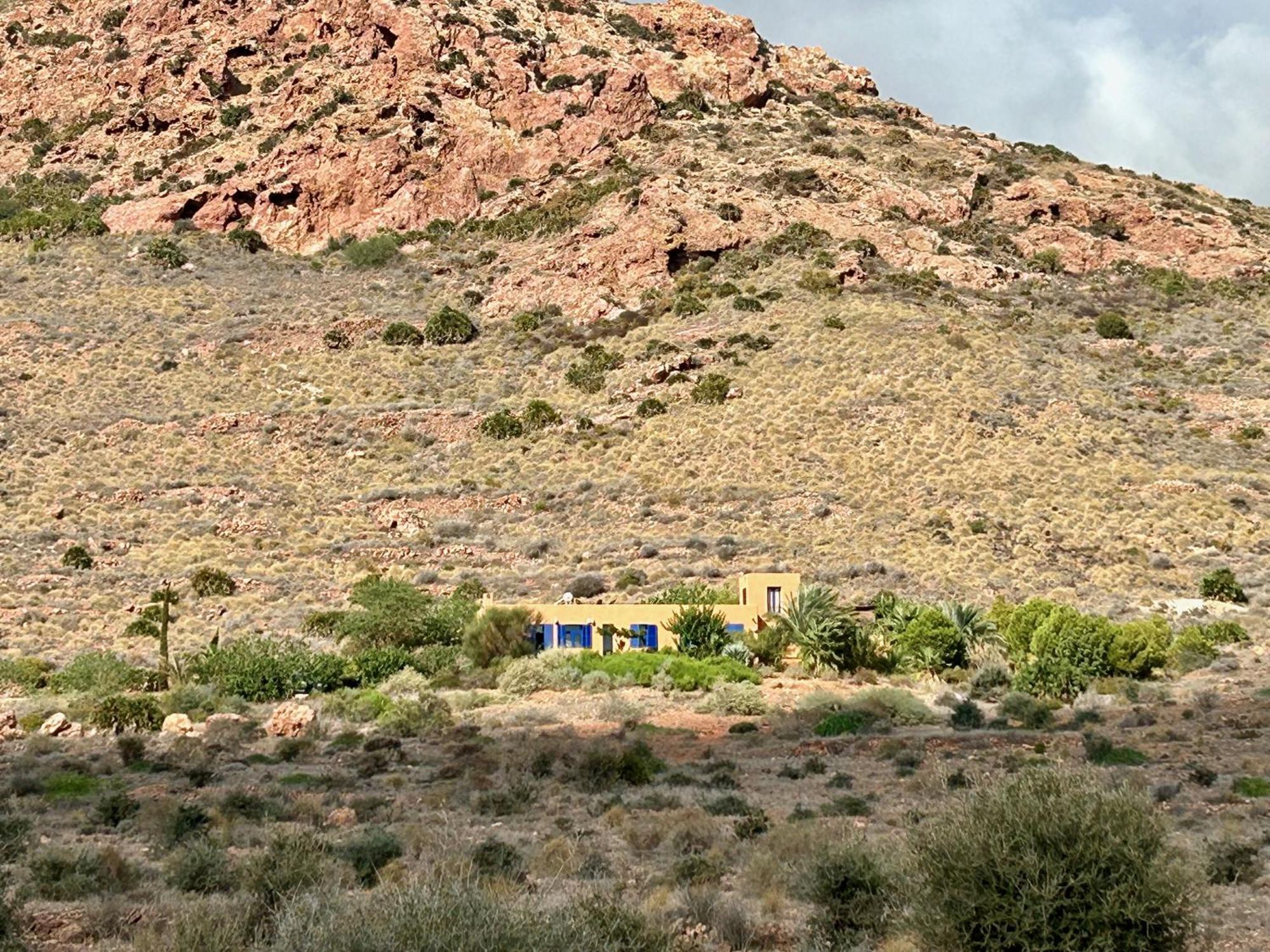 El Risco Colorado, Cabo De Gata Villa Rodalquilar Buitenkant foto